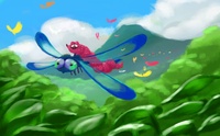 Jungle painting