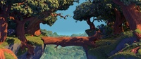 Log Bridge Set - Background Forest (0050)