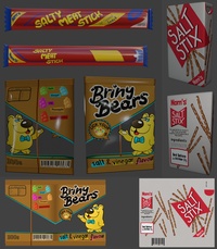 Snacks Packaging Labels
