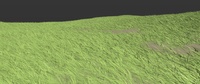 Tornado winds in the grass, test 2