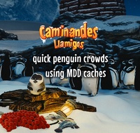 Quick Penguin Crowds using MDD caches