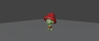 sprite walkcycle 'shy'
