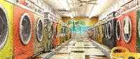 Preview render: in the laundromat