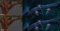 Haircut Tree - Shading Rework