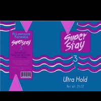 Hair Spray Label