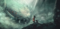 The meeting with the Alpha creature