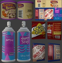 Snacks & hairspray Overview