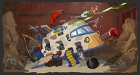 Rocket in Barn - Robot arms 3