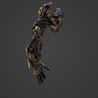 Robot Arm Shading WIP - Turntable