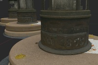 Old Miner's Lamp Texture Detail