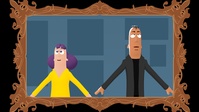 Mockup Characters on Frame