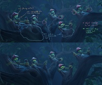 Slingshot Tree - Shading Details