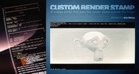 Creating a custom render stamp