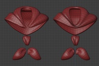 Ellie handkerchief - retopo