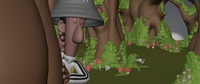 Yew Tree - Initial set dressing (090)