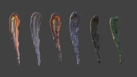Chimes - Amber Material Tests 2 (Turntable)