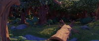 Log Bridge Set - Background Forest (0040)