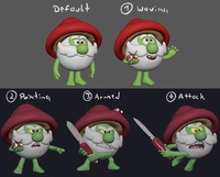 Elder Sprite Expressions #2