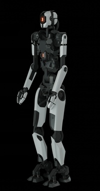 security robot - modeling turntable 2