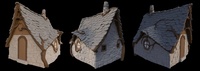Hut Exterior - Modeling progress