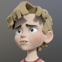 Expression sculpt: concerned