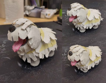 Papercraft Chocomel WIP