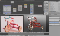 Children's tricycle (blend file)