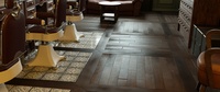 Wood floor tiles texturing