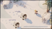 Footsteps paintover