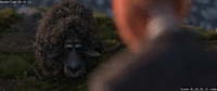 Franck fur render: without camera culling