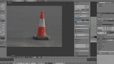 Chapter 01 - Ref Images & Traffic Cone Blockout