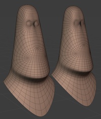 Rex eyes, pass 2 - rig helper face mesh updated