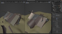Einar's Hut Roof Layout