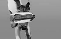 Robot shooting 'single shot'