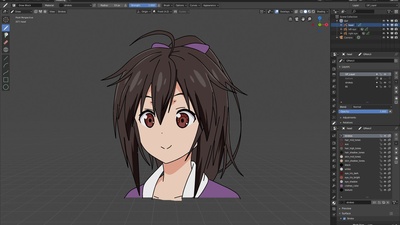 (Still) Anime Girl by Lopo Isaac