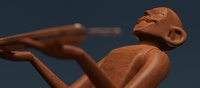 Razor Figurine Detail