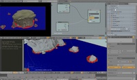 Ocean test: painting dynamic foam 1