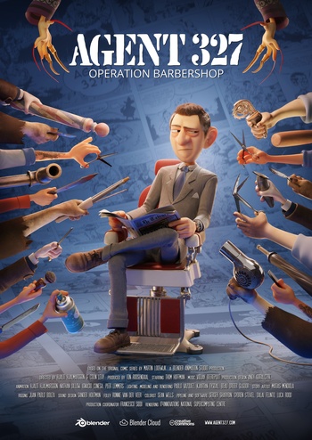 Agent 327 - Operation Barbershop Poster
