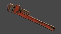 Pipe Wrench Shading - Turntable