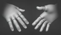 Einar - Hands Skin Detail