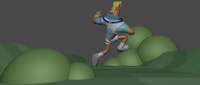 rex animation test on 1s