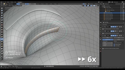 Timelapse: Head Objects & Tweaking