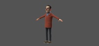 Victim full body render