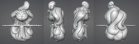 Emily Sculpting #2 (White Turnaround)
