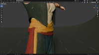 Mikassa - Shading - Initial Brush Stroke Pass