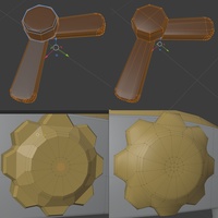 Rex Rolex watch fixed - retopo