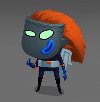 Lunte Character Painting
