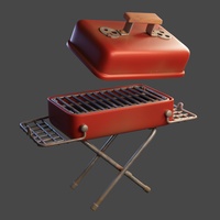 BBQ Grill - Shading