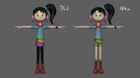 Ellie Outfit Tweaks (Side by Side)