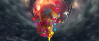Tornado: point-density clouds